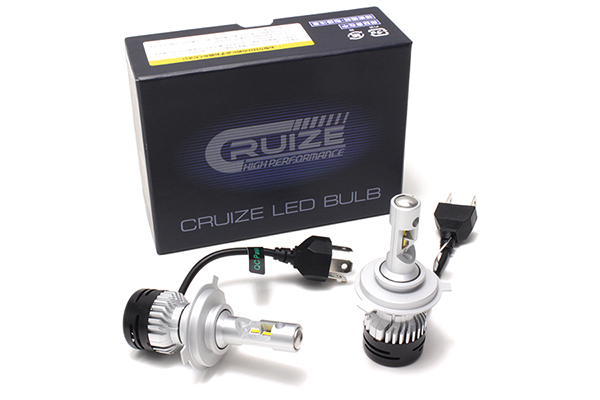 NEW CRUIZE LED H4（ホワイト）Hi/Lo 5000K